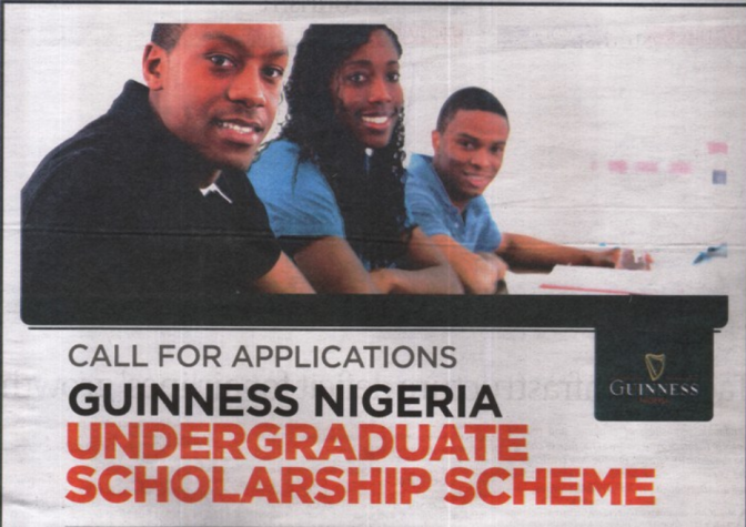Guinness Nigeria Undergraduate Scholarship Programme